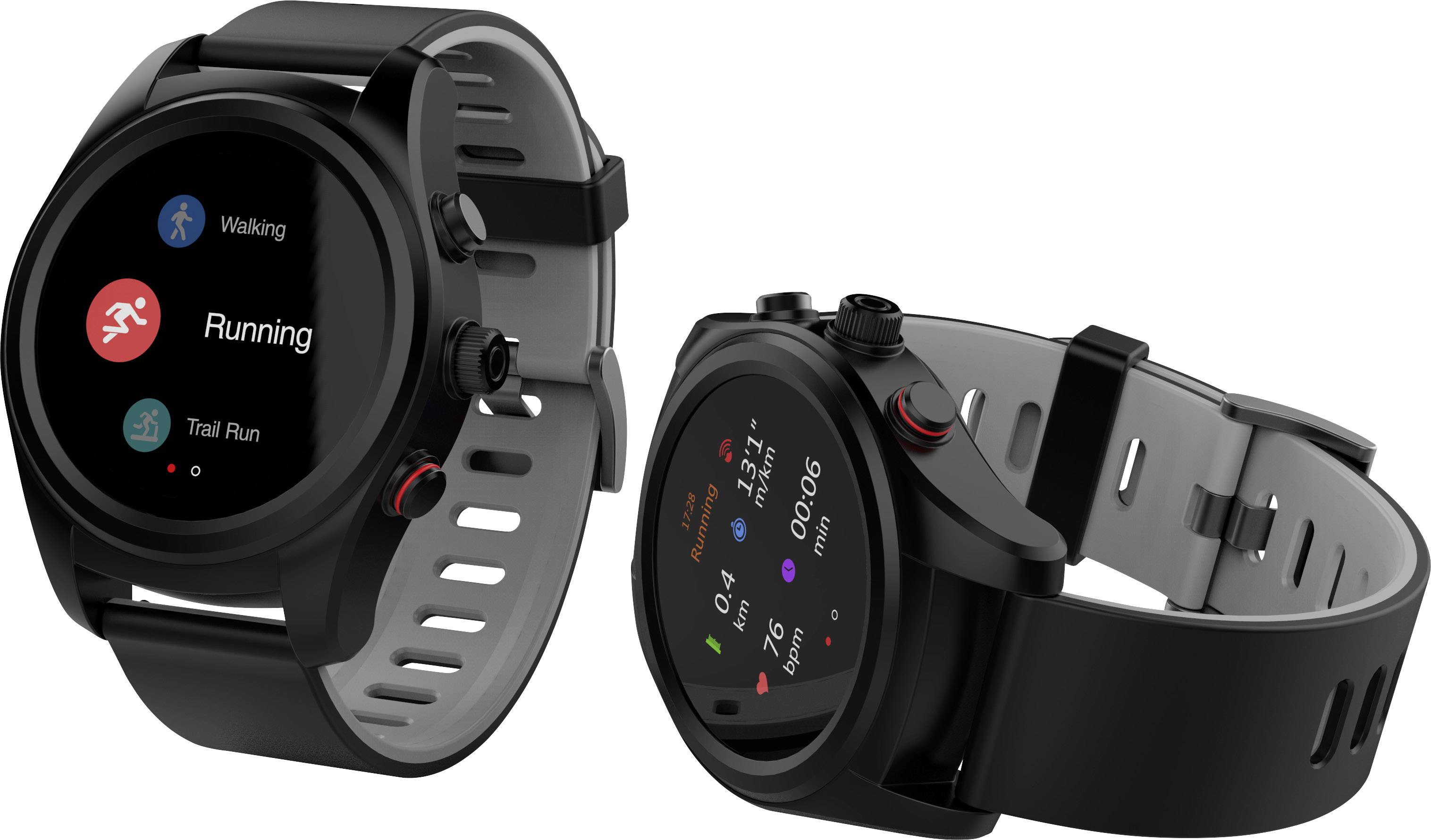 Bracelet connecté swisstone SW 750 Pro noir