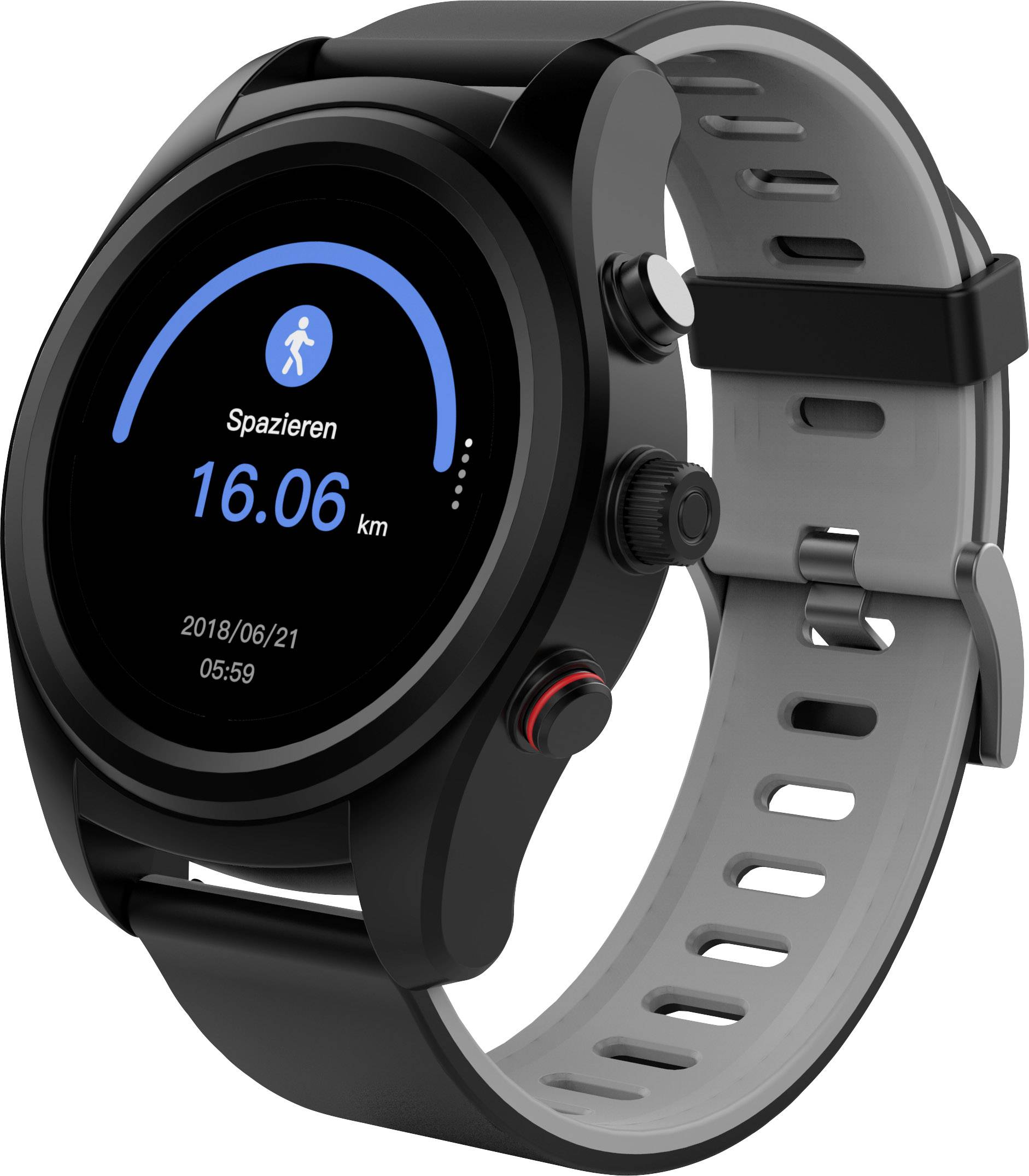 Bracelet connecté swisstone SW 750 Pro noir