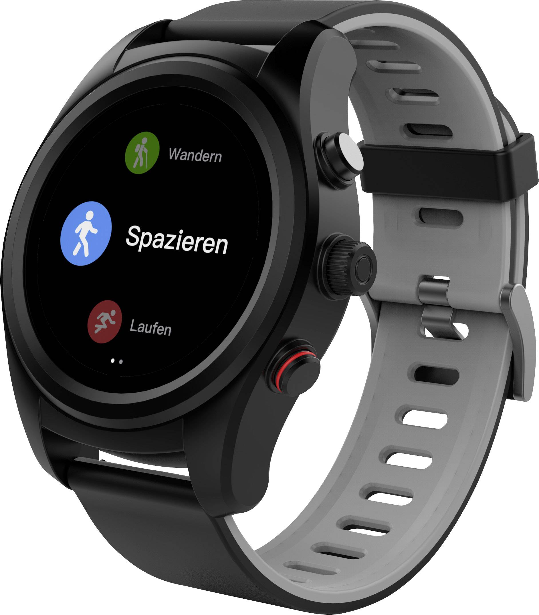 Bracelet connecté swisstone SW 750 Pro noir