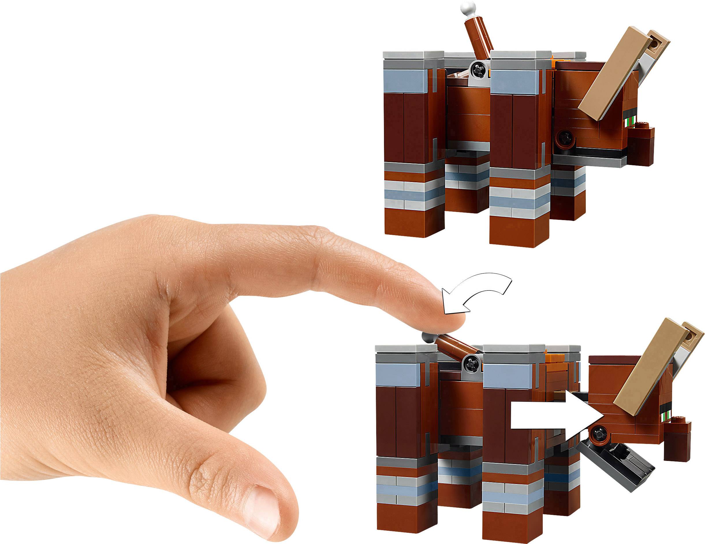 21160 LEGO® MINECRAFT L'attaque des villageois