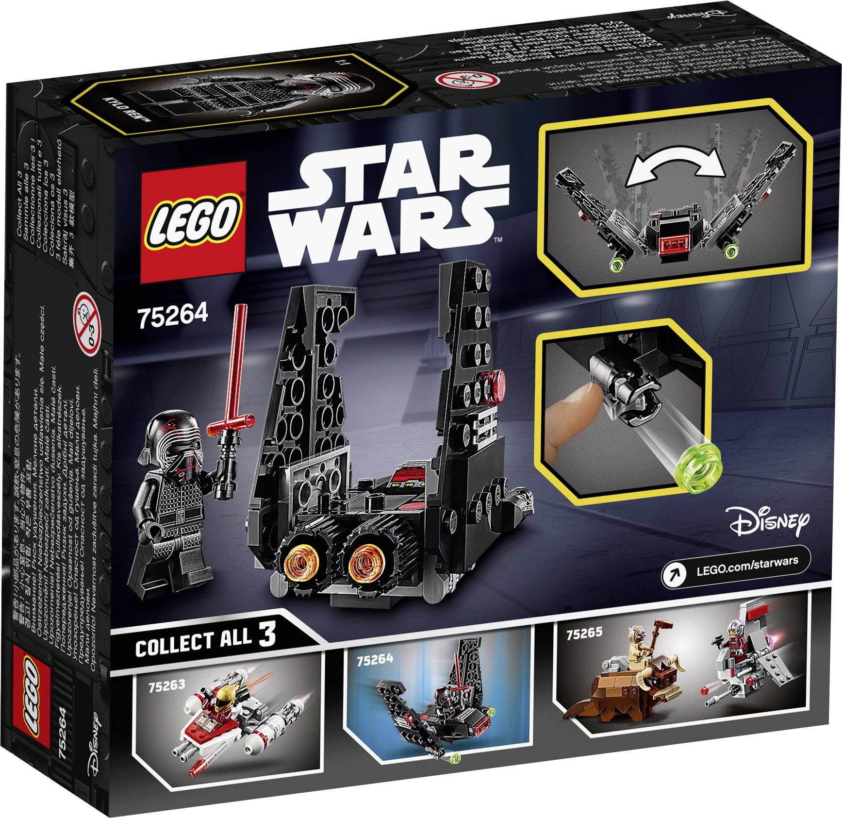 75264 LEGO® STAR WARS™ Kylo Rens Shuttle™ Microfighter