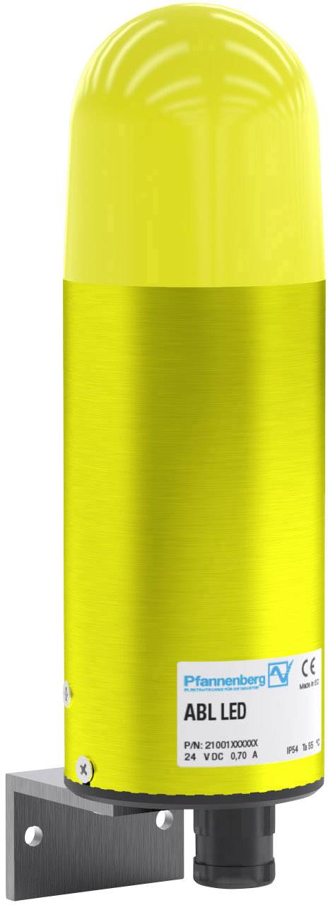 Pfannenberg Avertisseur optique ABS LED HI 11-60 DC YE 21118633000 jaune jaune flash, feu clignotant, lumière permanente 24 V/DC