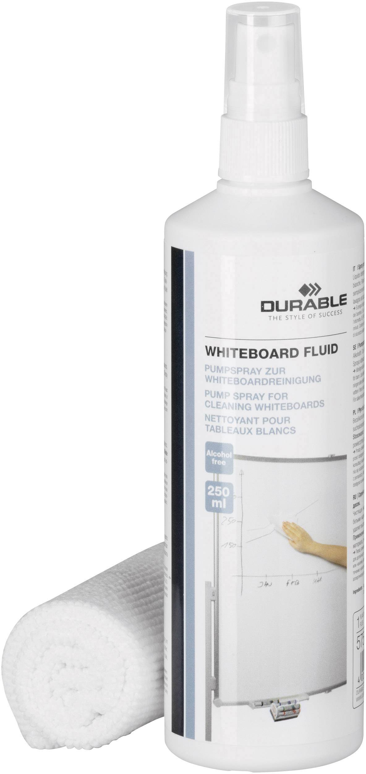 Durable Spray nettoyant pour ardoise WHITEBOARD CLEANING KIT