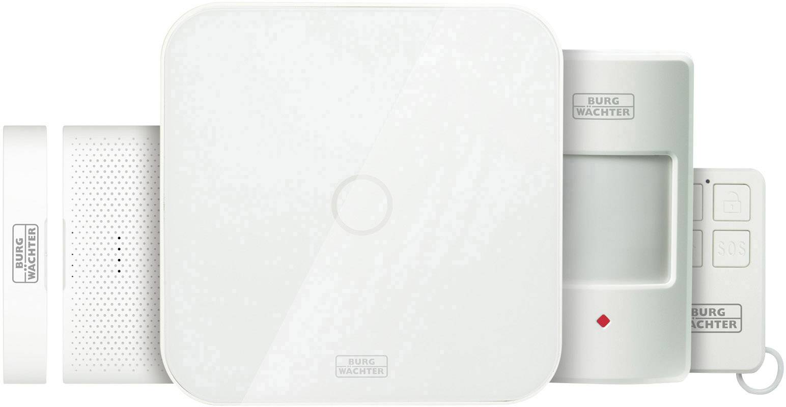 Burg Wächter SET 2210 BURGprotect SET 2210 Pack système d'alarme sans fil Pack alarme sans fil + accessoires