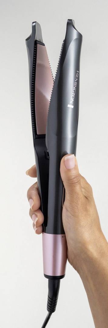 Remington S6606 Fer à lisser noir, rose