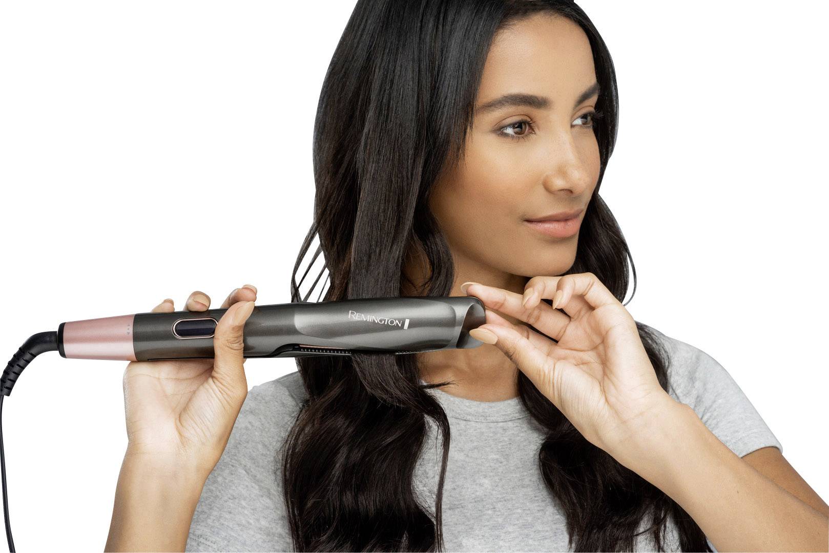 Remington S6606 Fer à lisser noir, rose