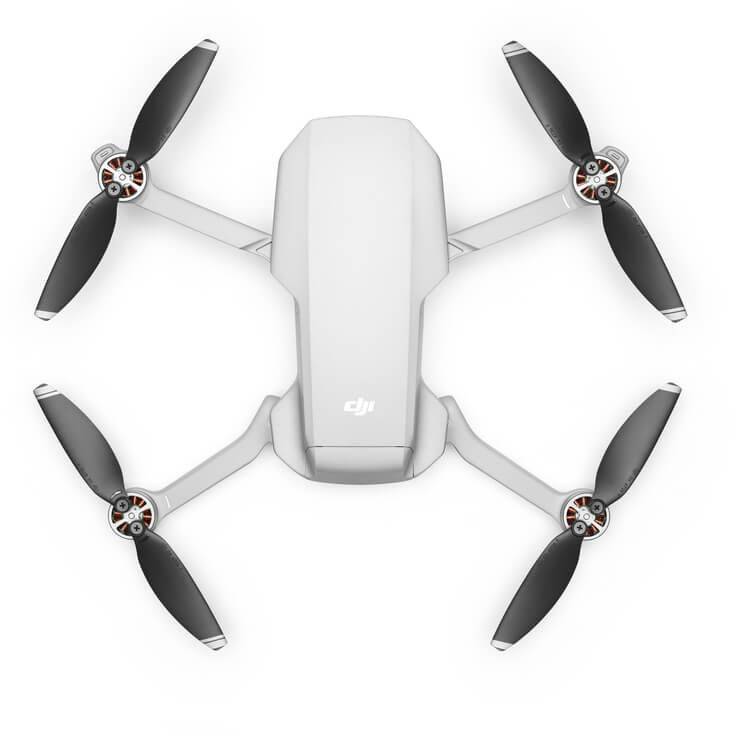 DJI Mavic Mini Fly More Combo Drone quadricoptère prêt à voler (RtF) prises de vue aériennes blanc