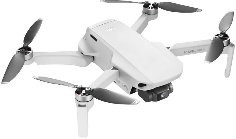 DJI Mavic Mini Fly More Combo Drone quadricoptère prêt à voler (RtF) prises de vue aériennes blanc