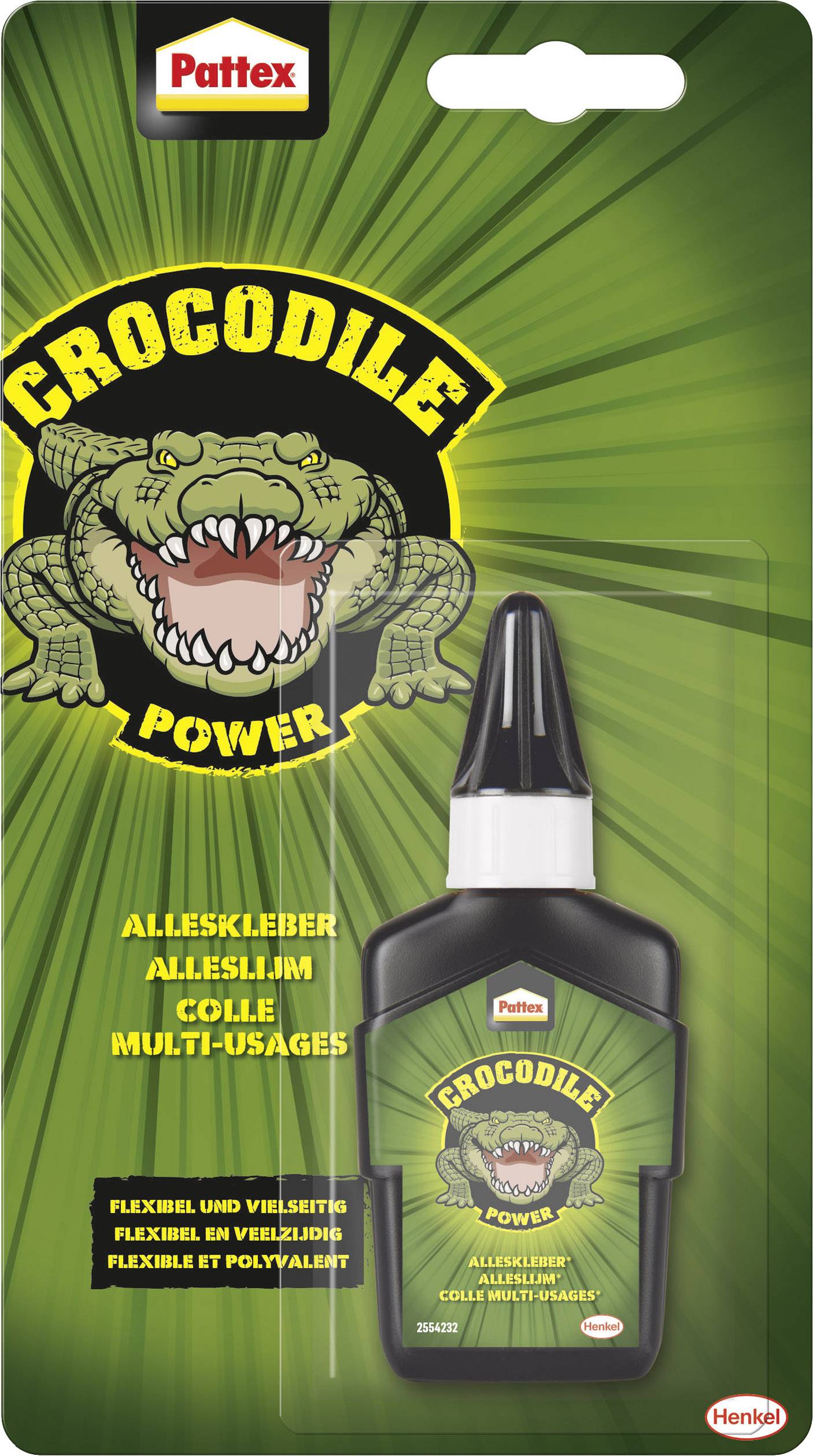 Pattex Crocodile Power Colle universelle PCSK1 50 g
