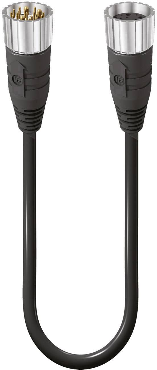 Lumberg Automation 65795 Câble de raccordement M23 mâle, droit, femelle, droit 10.00 m Nombre de pôles: 19 1 pc(s)