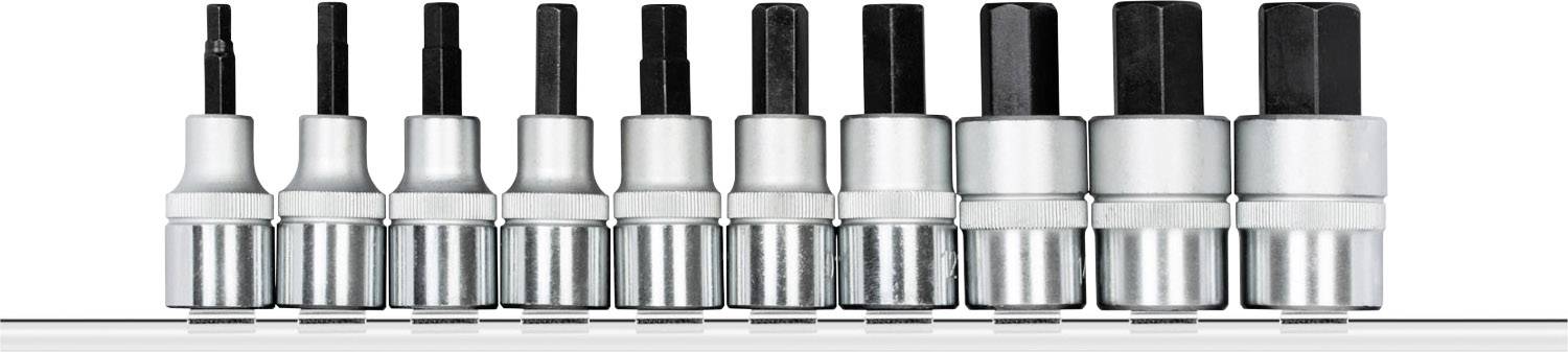 Gedore RED R62558110 3300027 6 pans intérieurs Embout de tournevis SW 19, SW 17, SW 14, SW 12, SW 10, SW 9, SW 8, SW 7, SW 6, SW