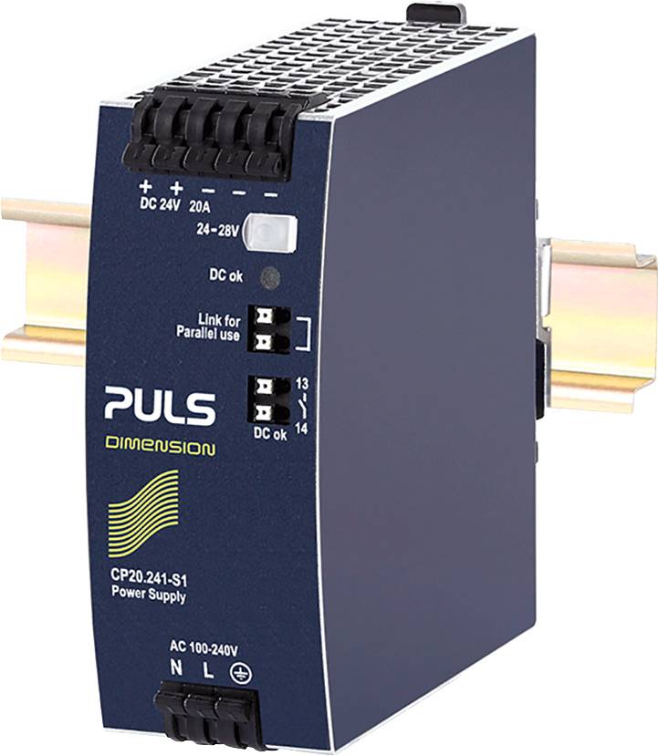PULS CP20.241-S1 Alimentation rail DIN 24 V 20 A 480 W Nbr. de sorties:1 x Contenu 1 pc(s)