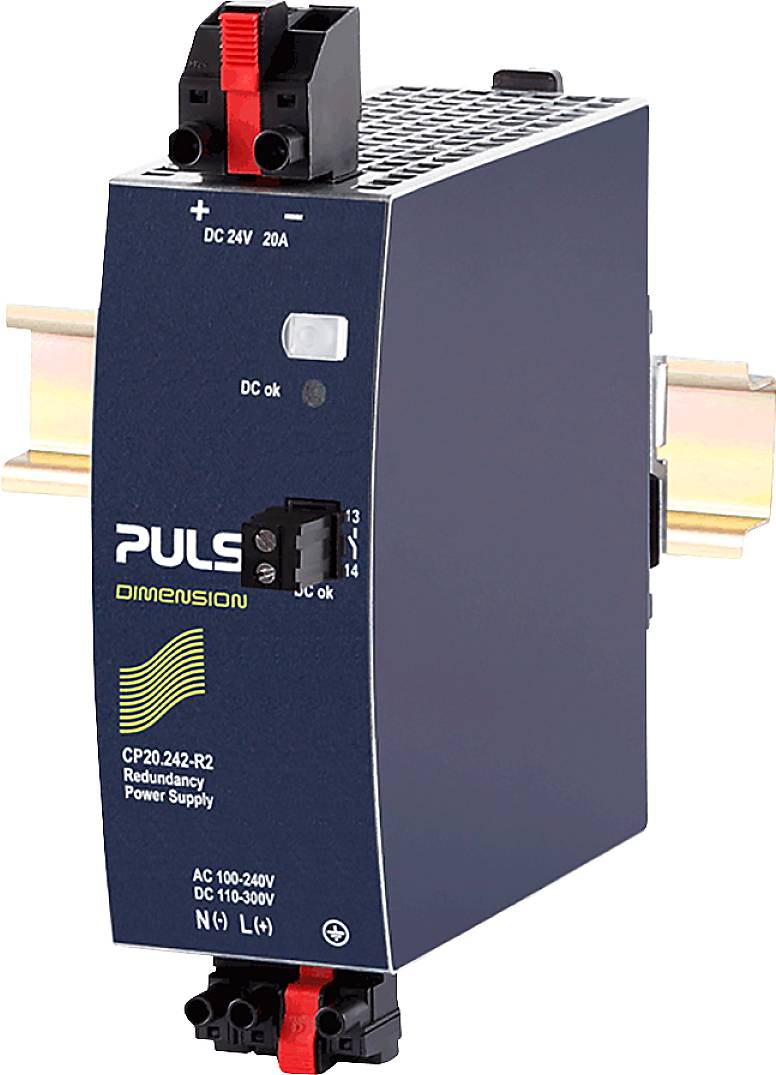 PULS CP20.242-R2 Module de redondance rail DIN 24 V 20 A 480 W Nbr. de sorties:1 x Contenu 1 pc(s)