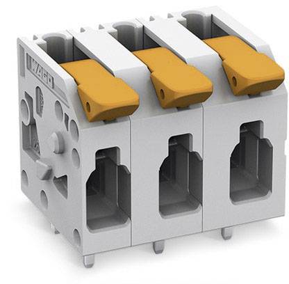 Borne pour circuits imprimés WAGO 2604-1305 4 mm² Nombre de pôles 5 1 pc(s)