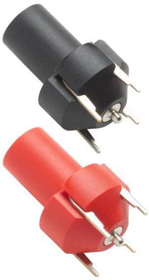 Pomona Electronics 73096-0 Prise de sécurité en ligne 4 mm pour PCB noir