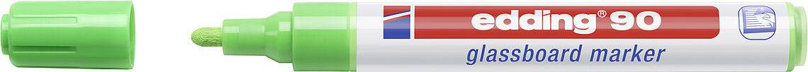 Edding e-90 4-90011 Marqueur pour tableaux vert clair 2 mm, 3 mm