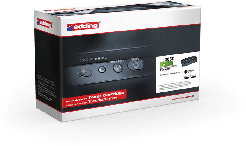 Edding Toner remplace HP 80X, CF280X compatible noir 6900 pages edding 2050 18-2050