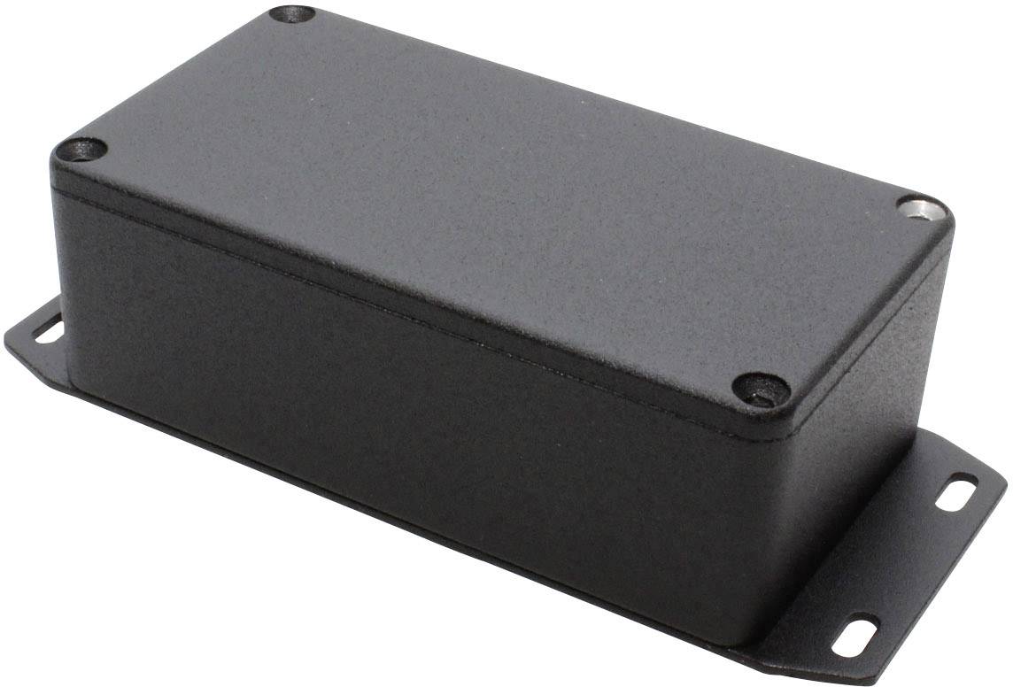 Hammond Electronics 1590B2FBK Boîtier universel 112 x 60 x 38 Aluminium coulé sous pression noir 1 pc(s)