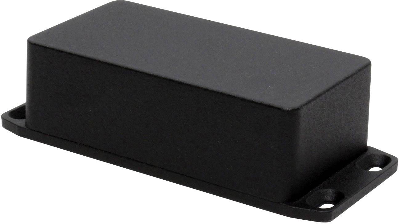 Hammond Electronics 1590B2FLBK Boîtier universel 112 x 60 x 38 Aluminium coulé sous pression noir 1 pc(s)