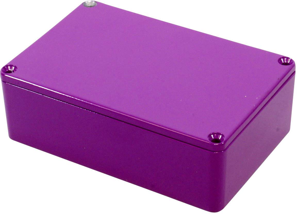 Hammond Electronics 1590B3PR Boîtier universel 116 x 77 x 38 Aluminium coulé sous pression lilas 1 pc(s)