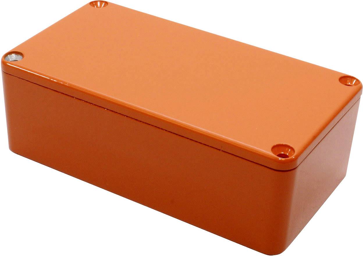 Hammond Electronics 1590B2OR Boîtier universel 112 x 60 x 38 Aluminium coulé sous pression orange 1 pc(s)