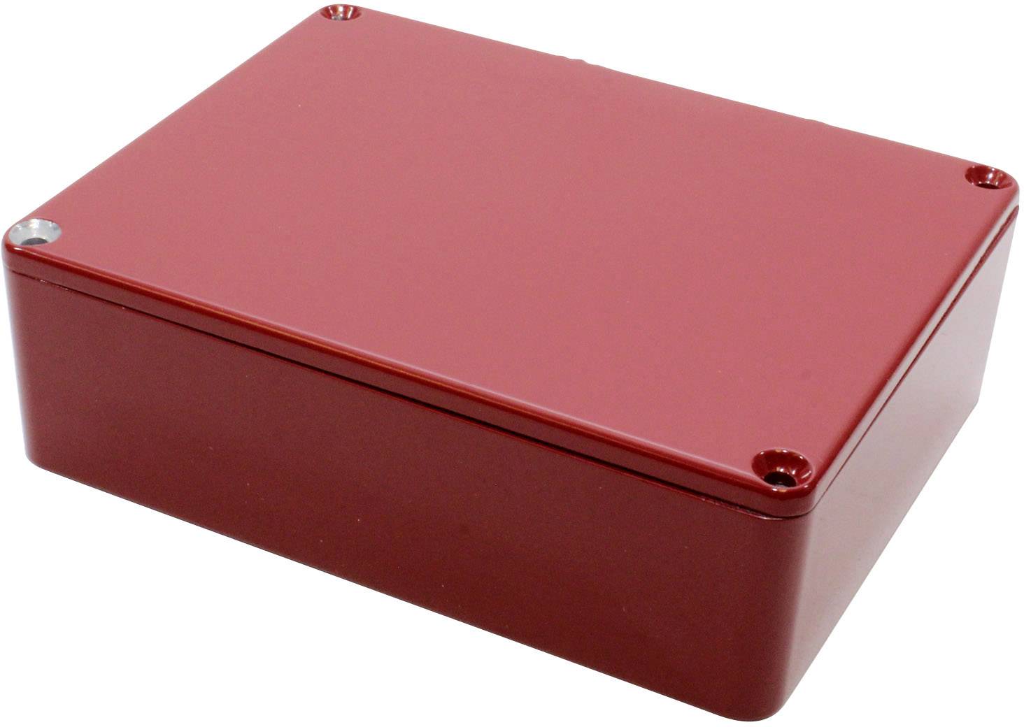 Hammond Electronics 1590BB2RD Boîtier universel 119 x 94 x 38 Aluminium coulé sous pression rouge 1 pc(s)
