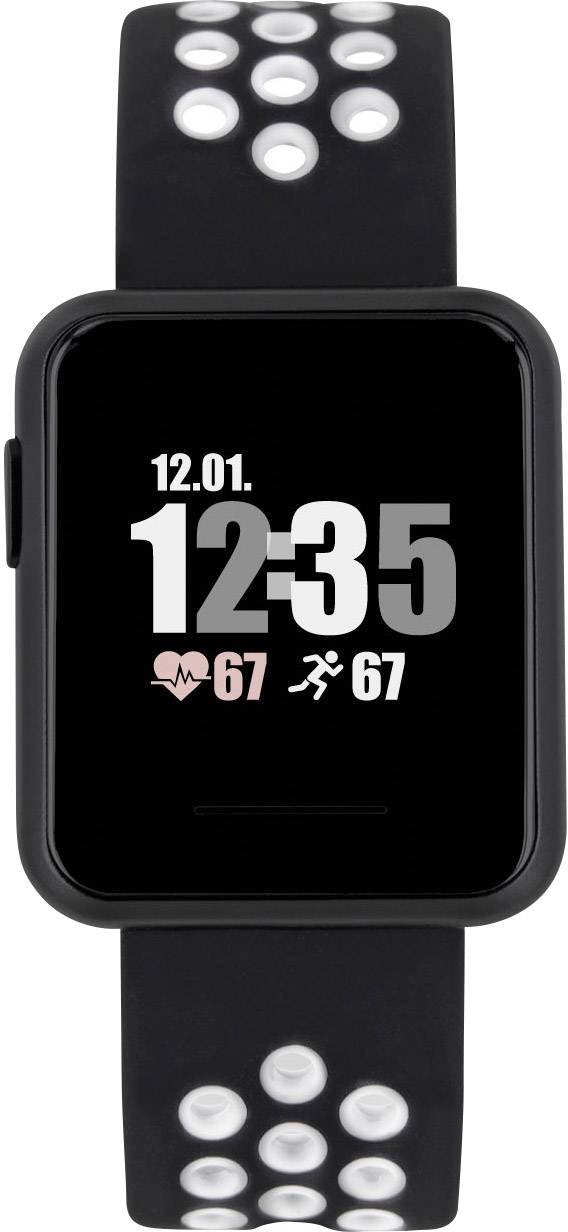 X-WATCH Keto Sun Reflect Montre connectée 40 mm noir