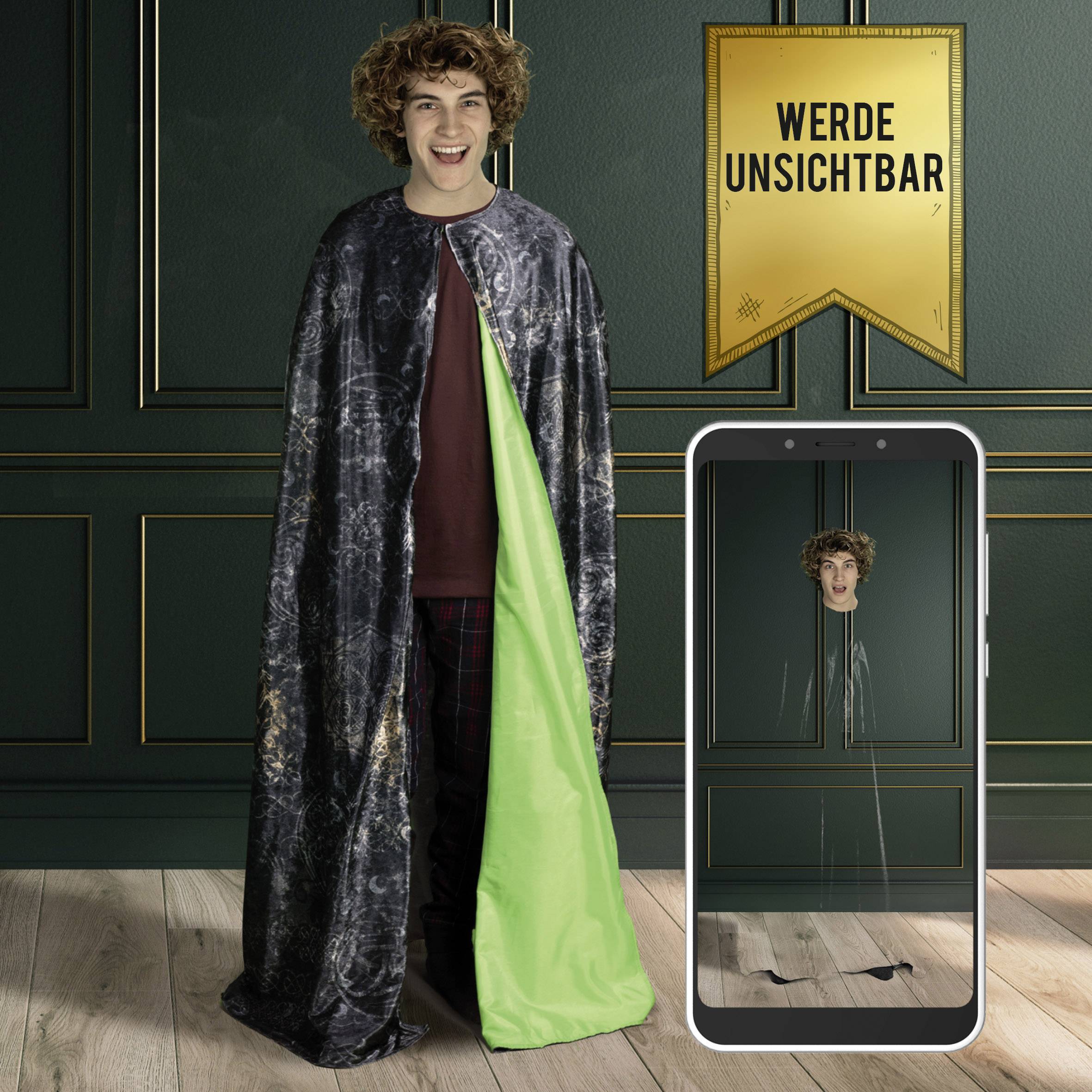 Dickie Toys Carnaval, Halloween Cape d'invisibilité Harry Potter Magicien 209454002