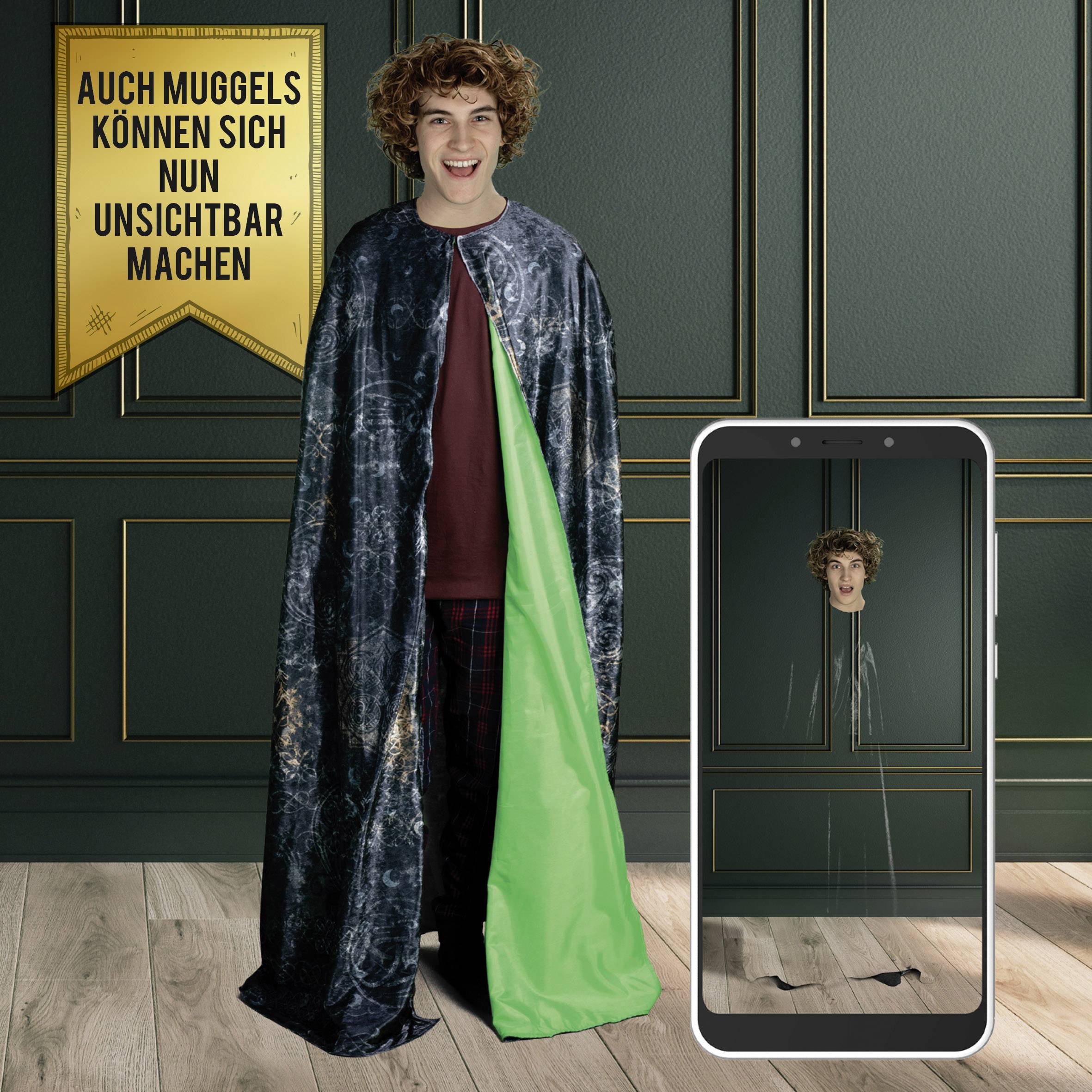 Dickie Toys Carnaval, Halloween Cape d'invisibilité Harry Potter Magicien 209454002