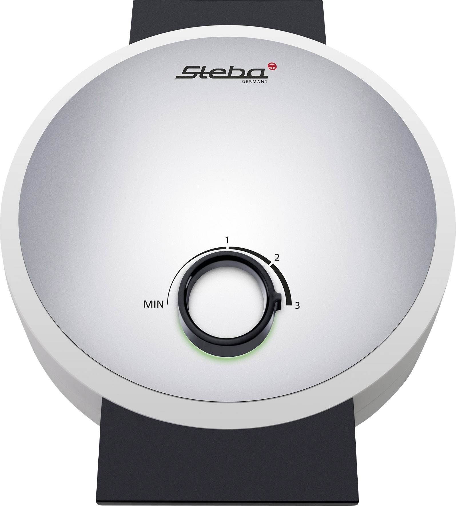 Steba WE 16 Gaufrier noir, blanc