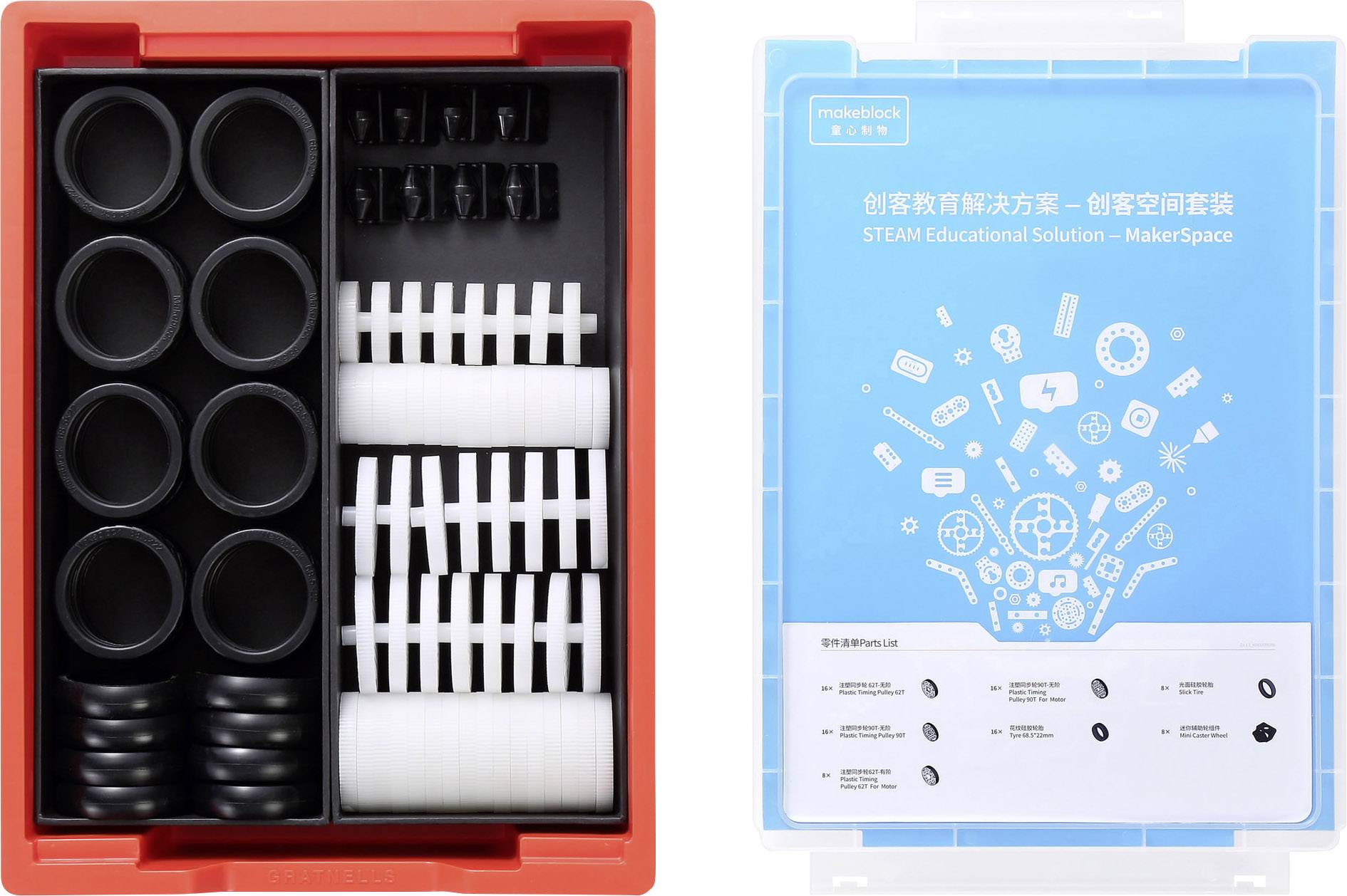 Makeblock Kits MakerSpace Accessoire Set complémentaire MakerSpace Motion Parts 1