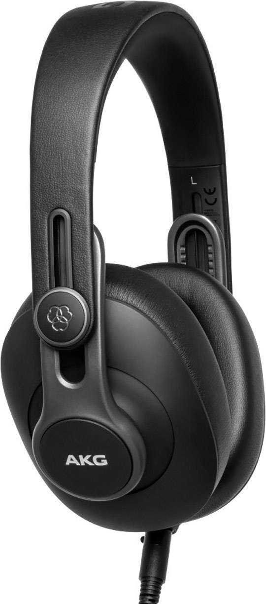 AKG K371 Casque supra-auriculaire filaire noir Noise Cancelling pliable pour le studio