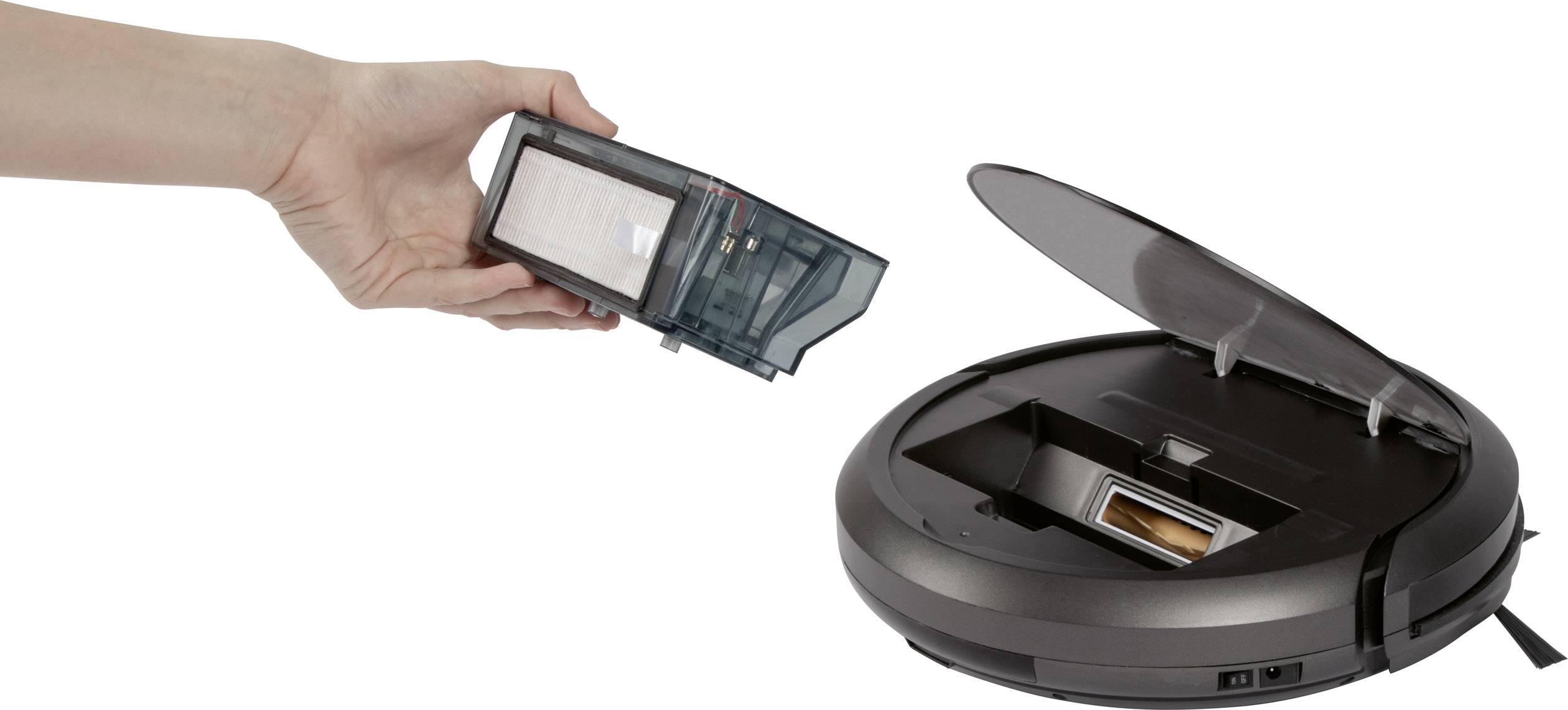 Profi-Care PC-BSR 3043 Aspirateur robot noir