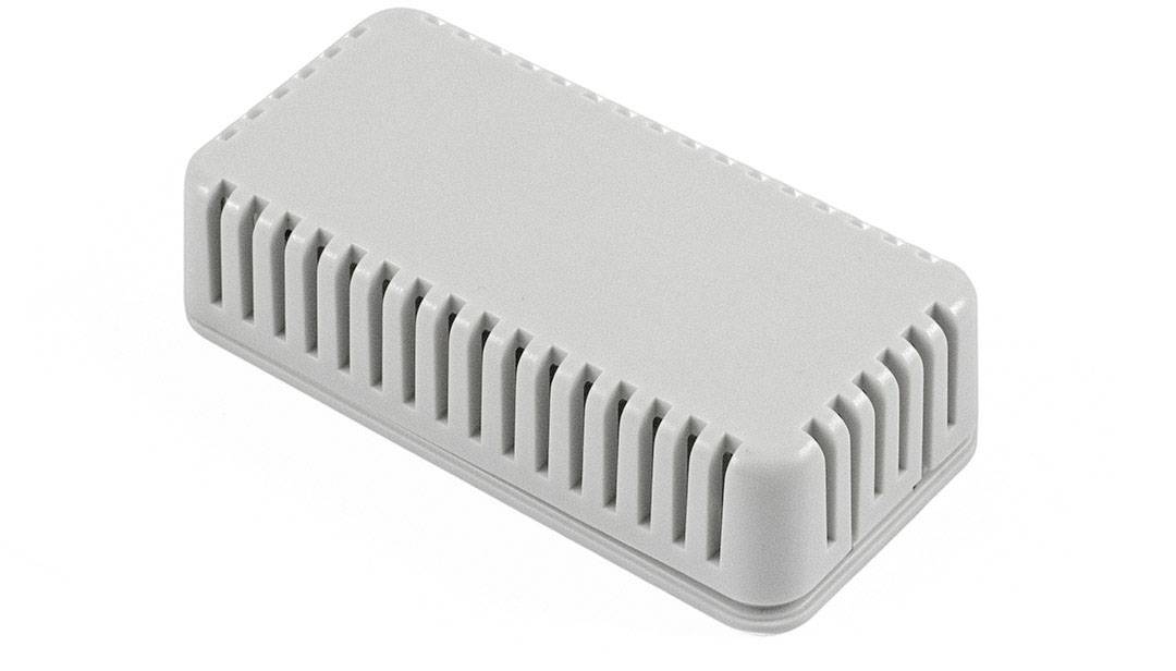 Hammond Electronics 1551V2GY Boîtier universel 80 x 40 x 20 ABS gris clair