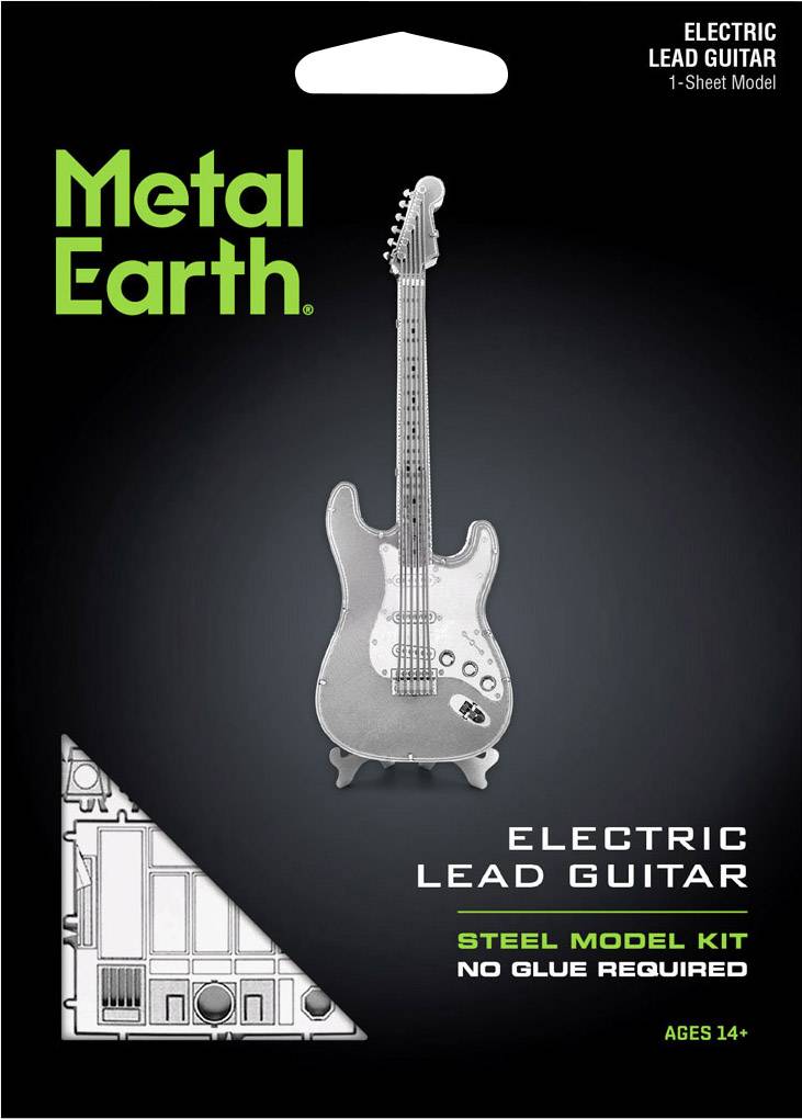 Metal Earth Electric Lead Guitar Kit en métal