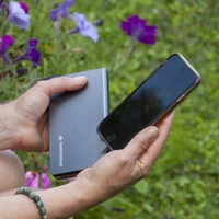 Power Traveller Swift 40 Powerbank (batterie supplémentaire) 10000 mAh Li-Ion USB-A, USB-C™ anthracite Extérieur, Affichage du Power Traveller Swift 40 Powerbank (batterie supplémentaire) 10000 mAh Li-Ion USB-A, USB-C™ anthracite Extérieur, Affichage du