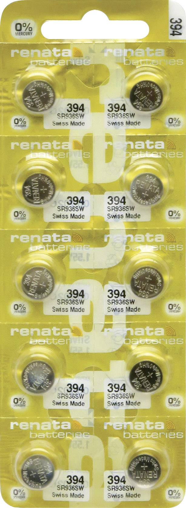 Renata Pile bouton 394 10 pc(s) 84 mAh