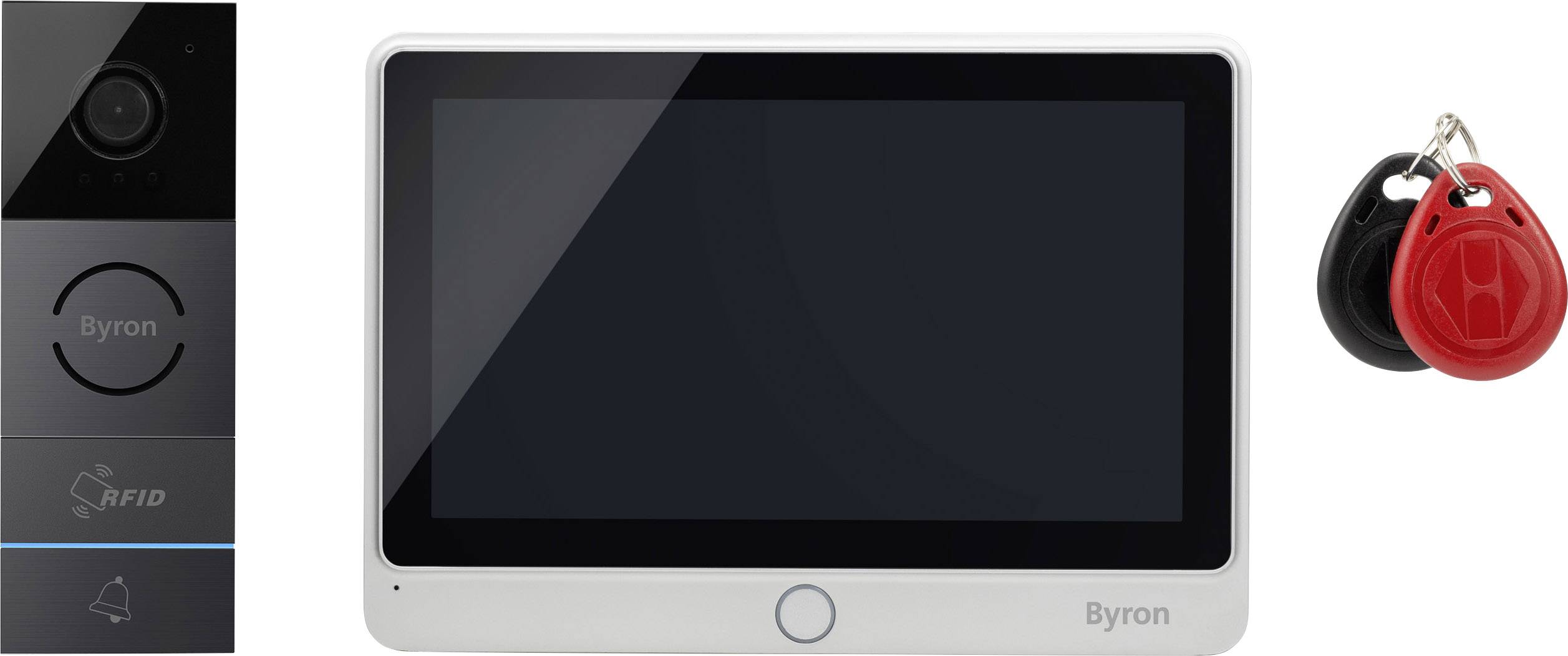 Byron Interphone vidéo filaire, 2 fils