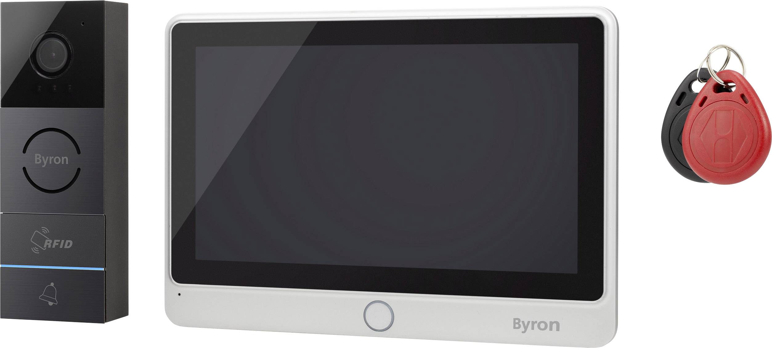 Byron Interphone vidéo filaire, 2 fils