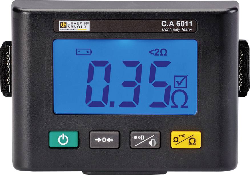 Chauvin Arnoux C.A 6011 Testeur de continuité 200 Ω