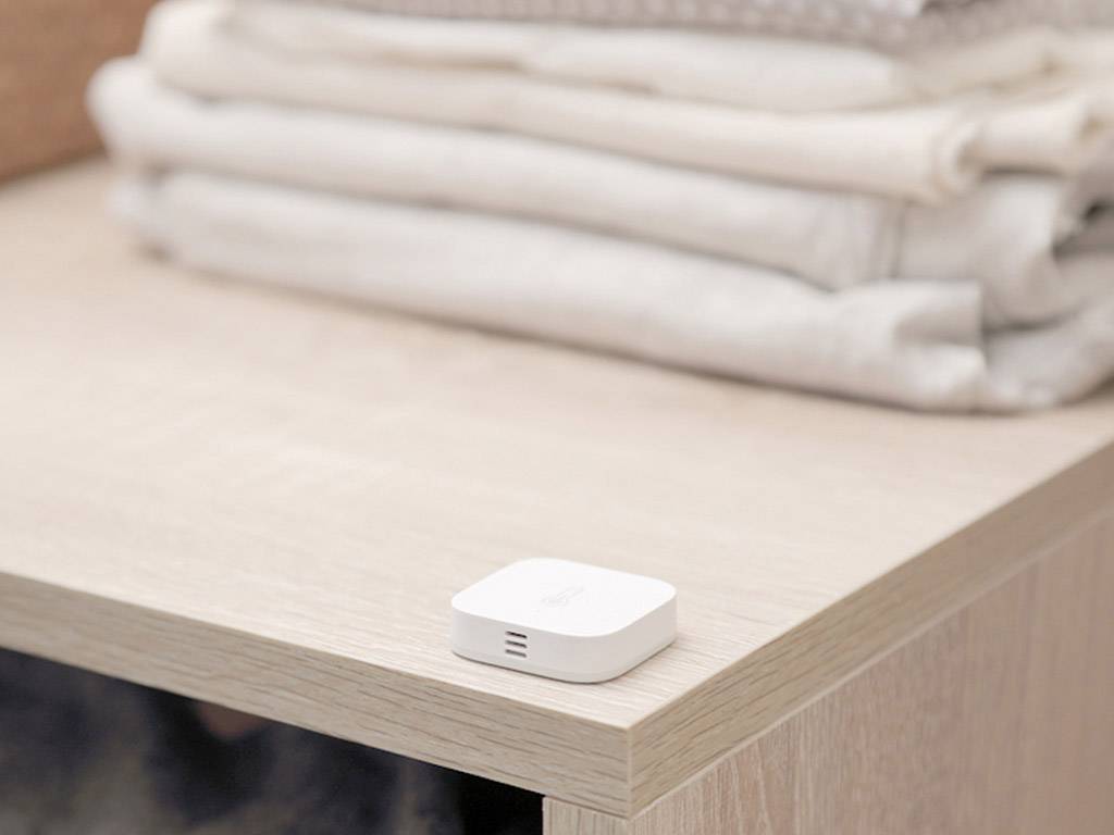 Aqara Capteur de température et capteur d'humidité de l'air WSDCGQ11LM Apple HomeKit