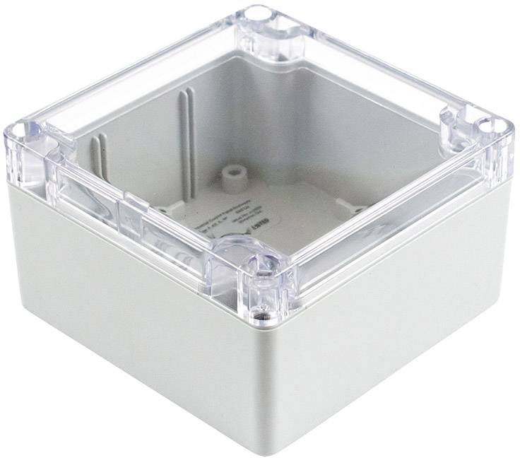 Hammond Electronics 1554 PC CL 1554L2GYCL Boîtier universel Polycarbonate gris 1 pc(s)