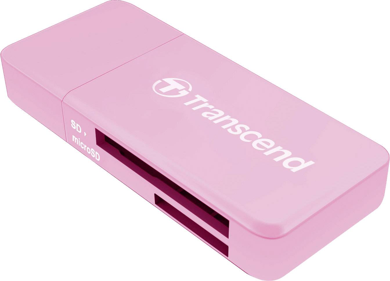 Lecteur de carte mémoire externe Transcend TS-RDF5R USB 3.1 (Gen 1) rose 1 pc(s)