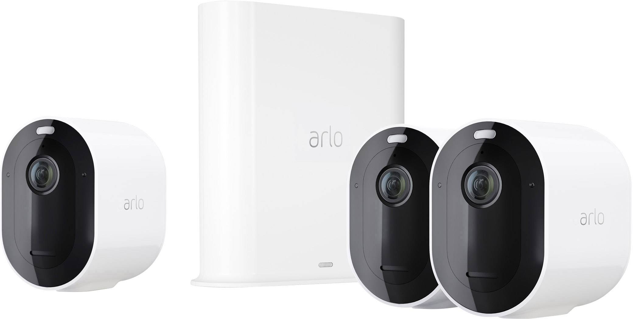 Arlo Pro 3 VMS4340P VMS4340P-100EUS Wi-Fi IP-Set pour caméra de surveillance avec 3 caméras 2560 x 1440 pixels