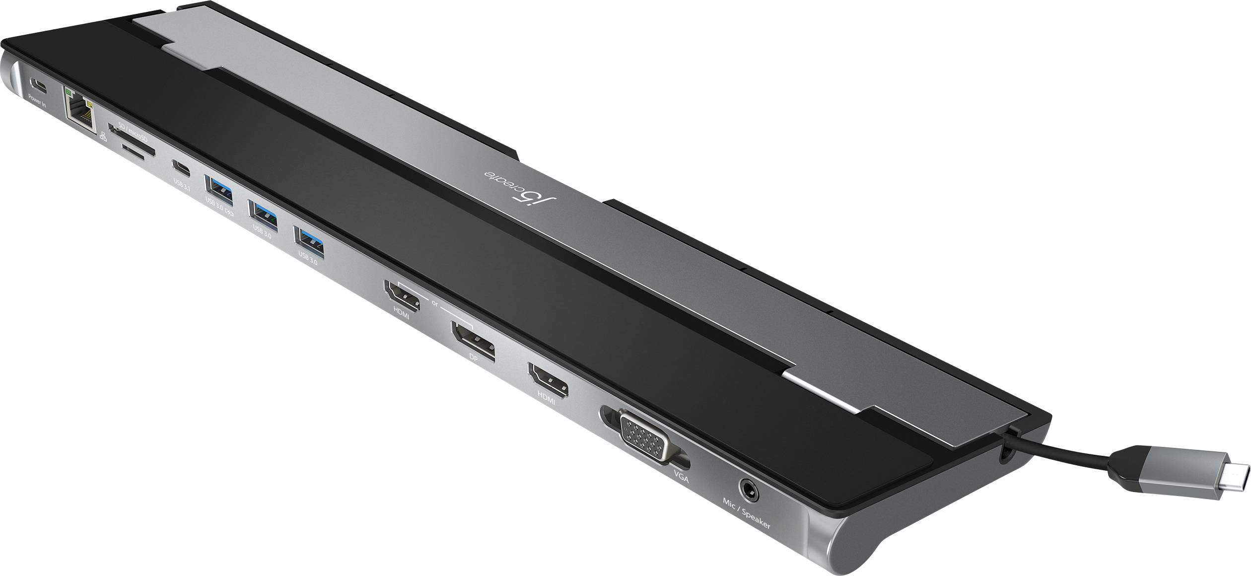 J5create USB-C™ Notebook Dockingstation Passend für Marke: Universal inkl. Ladefunktion