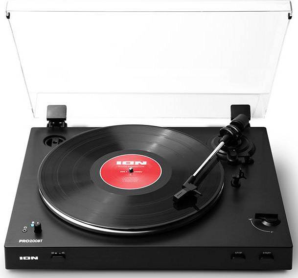 ION Audio Pro 200BT Plattenspieler Riemenantrieb Schwarz