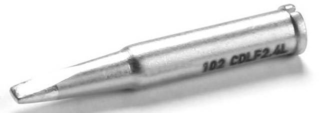 Ersa 0102CDLF24L Panne de fer à souder forme de burin, droite Taille de la panne 2.40 mm Contenu 1 pc(s)