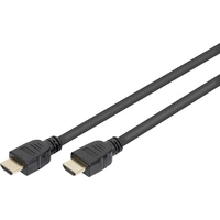 Câble de raccordement Digitus HDMI Fiche mâle HDMI-A, Fiche mâle HDMI-A 5.00 m noir AK-330124-050-S 8K UHD, contacts dorés Câble de raccordement Digitus HDMI Fiche mâle HDMI-A, Fiche mâle HDMI-A 5.00 m noir AK-330124-050-S 8K UHD, contacts dorés