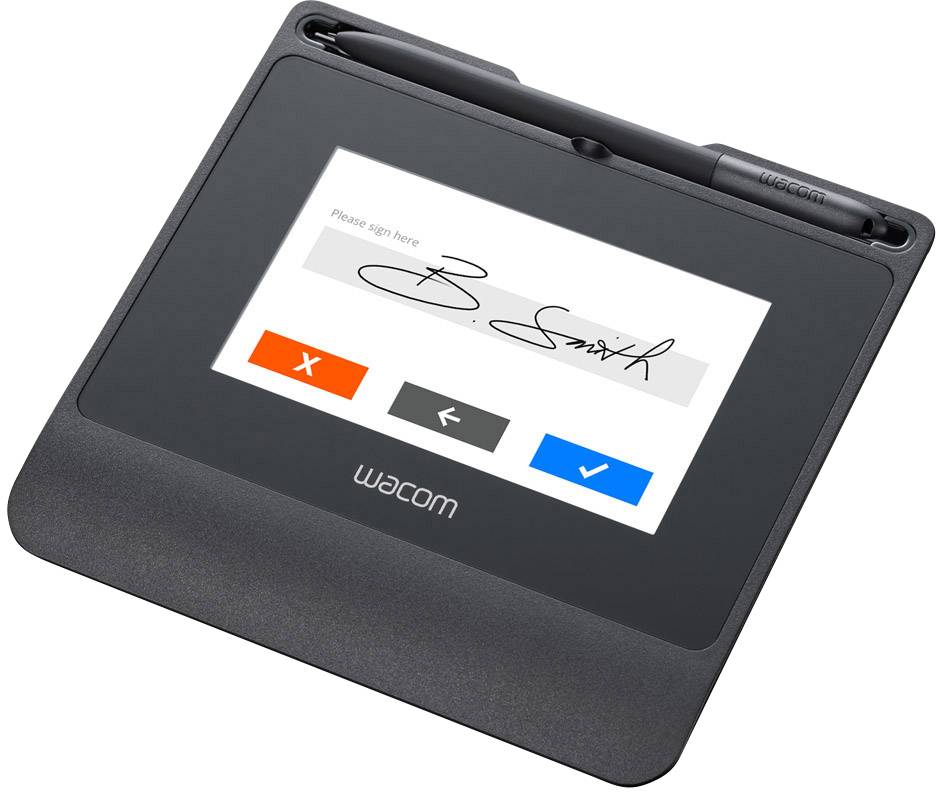 Wacom Signature Set STU-540 & sign pro PDF USB Écran avec stylet, tablette de signature noir
