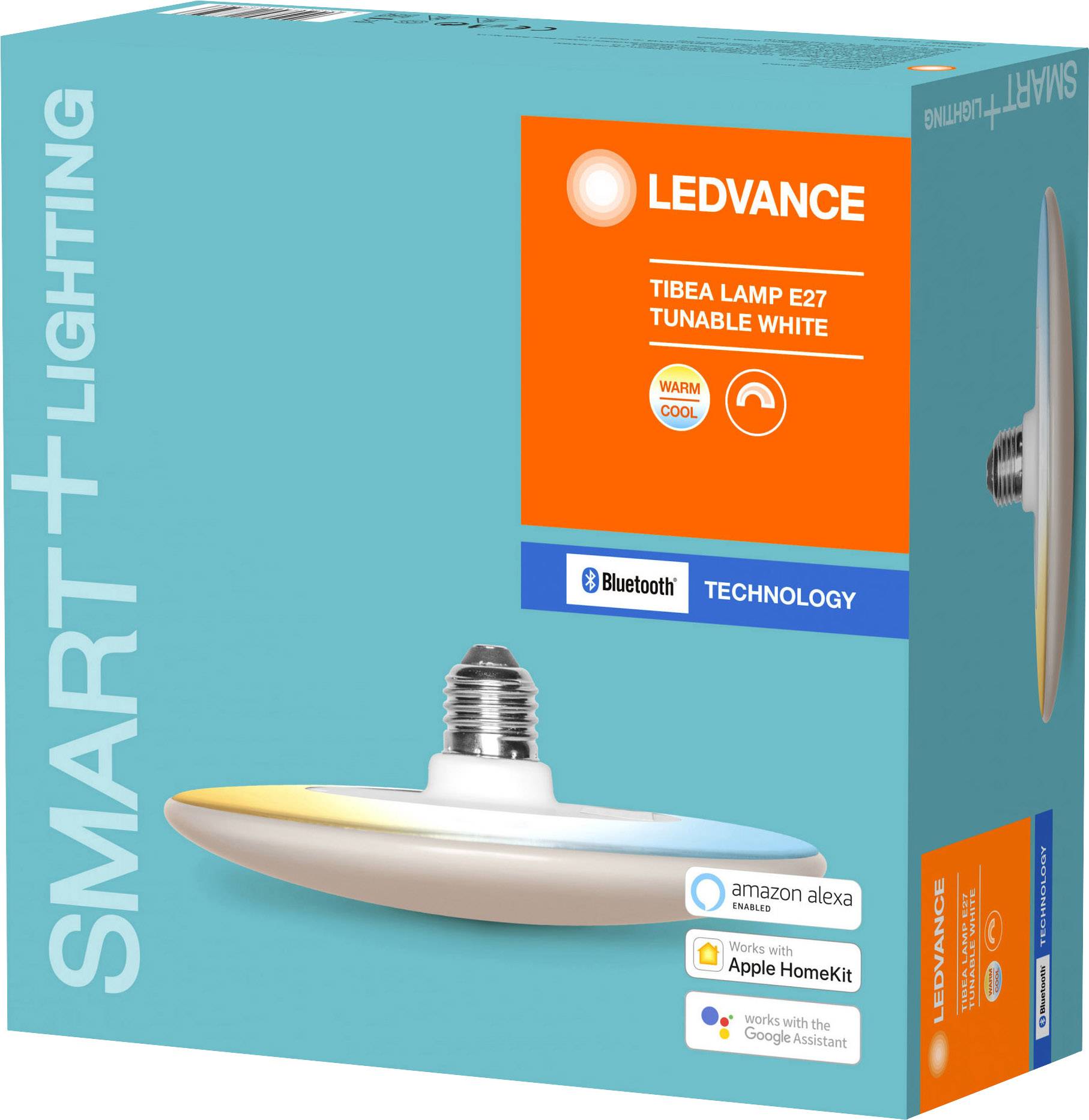LEDVANCE SMART+ TIBEA LAMP E27 TUNABLE WHITE E27 22 W blanc chaud